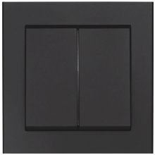 Strömbrytare Dubbeltryck Optima Malmbergs